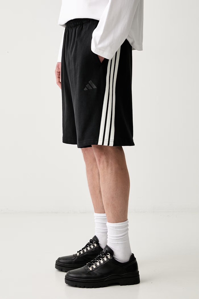 adidas szorty dresowe męskie bawełniane czarny KW2354