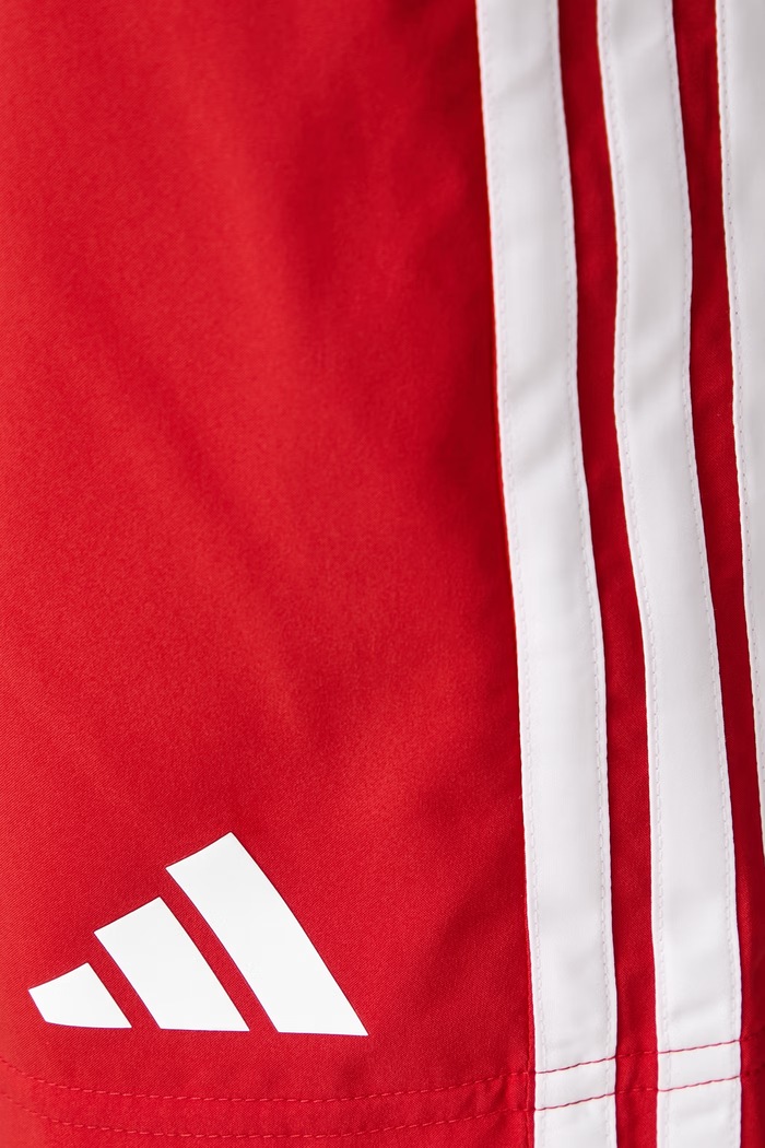 Plavecké šortky pánske Three Stripes adidas červená KG1679