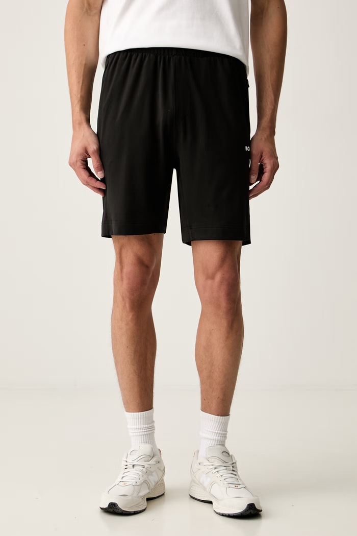 BOSS Green teplákové šortky pánske JT_Active Short čierna 50564513