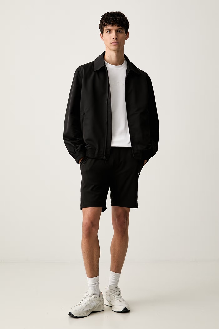 BOSS Green teplákové šortky pánske JT_Active Short 50564513 čierna AW26