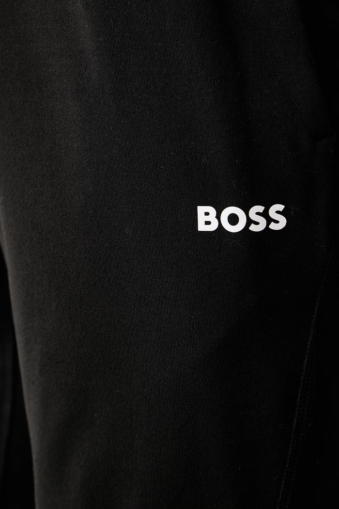 BOSS Green teplákové šortky pánske JT_Active Short čierna 50564513