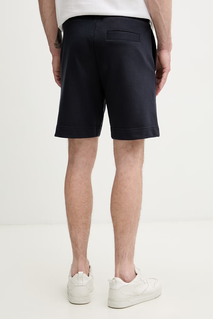 Odzież BOSS Green szorty dresowe męskie z bawełną JT_Shorts 50564105 granatowy