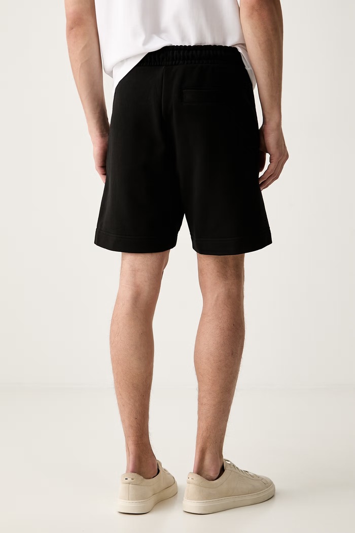 Odzież BOSS Green szorty dresowe męskie z bawełną JT_Shorts 50564105 czarny