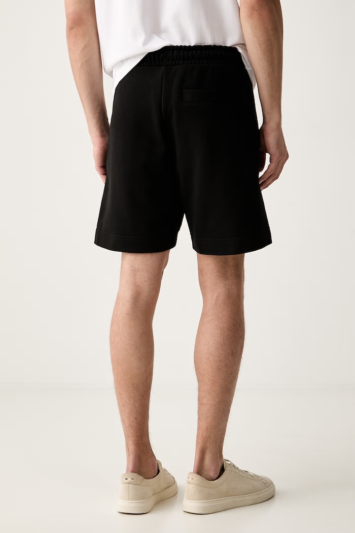 Odzież BOSS Green szorty dresowe męskie z bawełną JT_Shorts 50564105 czarny