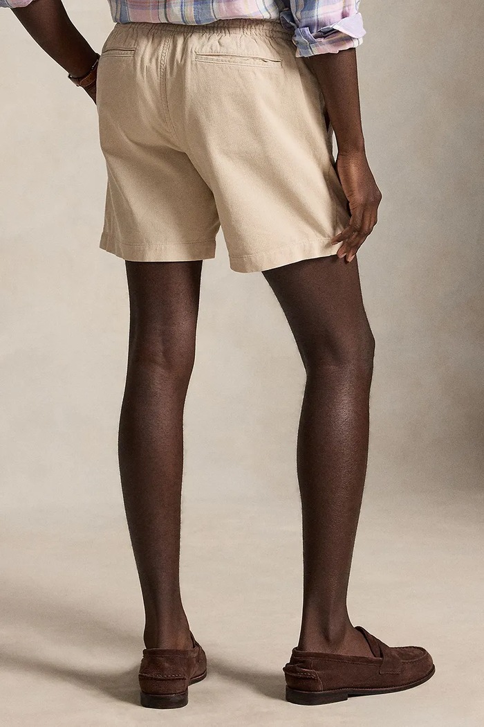 Polo Ralph Lauren pantaloni scurți pentru bărbați, din bumbac 710B19632 bej AW26