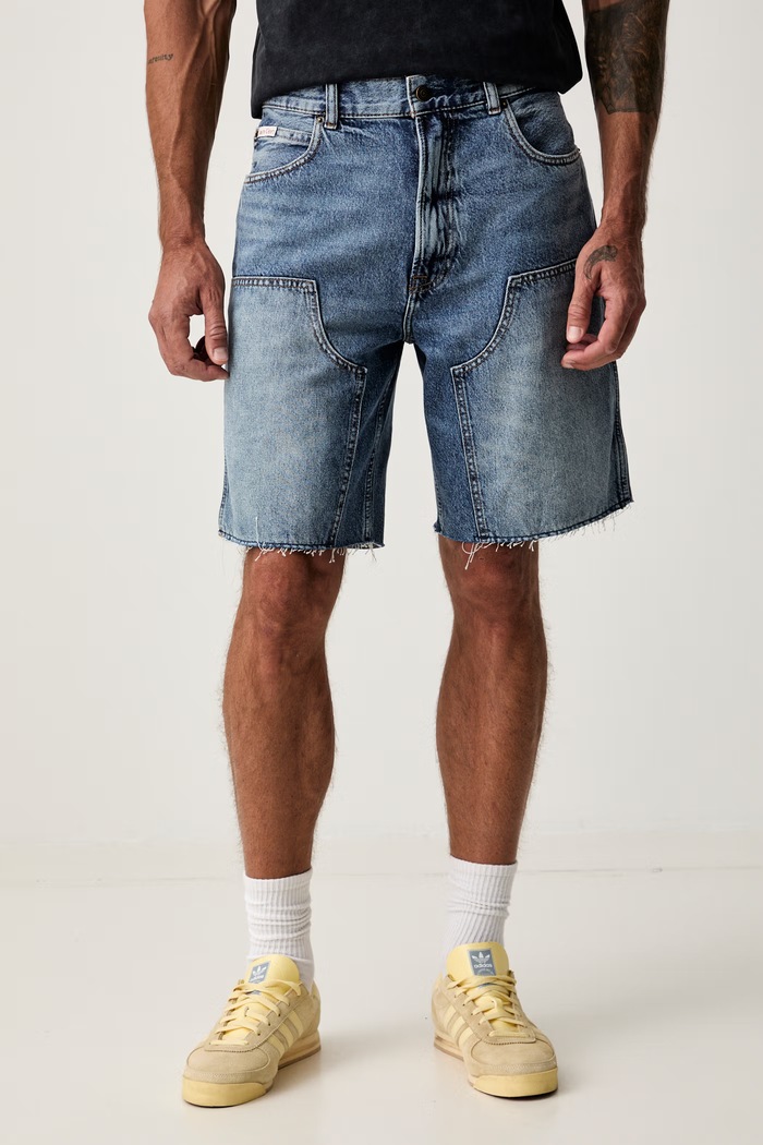Calvin Klein Jeans carpenter kratke hlače za muškarce traper plava LV04RG707G