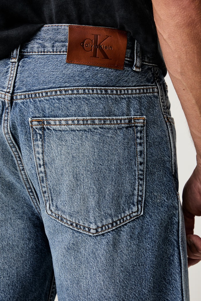 Calvin Klein Jeans carpenter kratke hlače za muškarce traper plava LV04RG707G