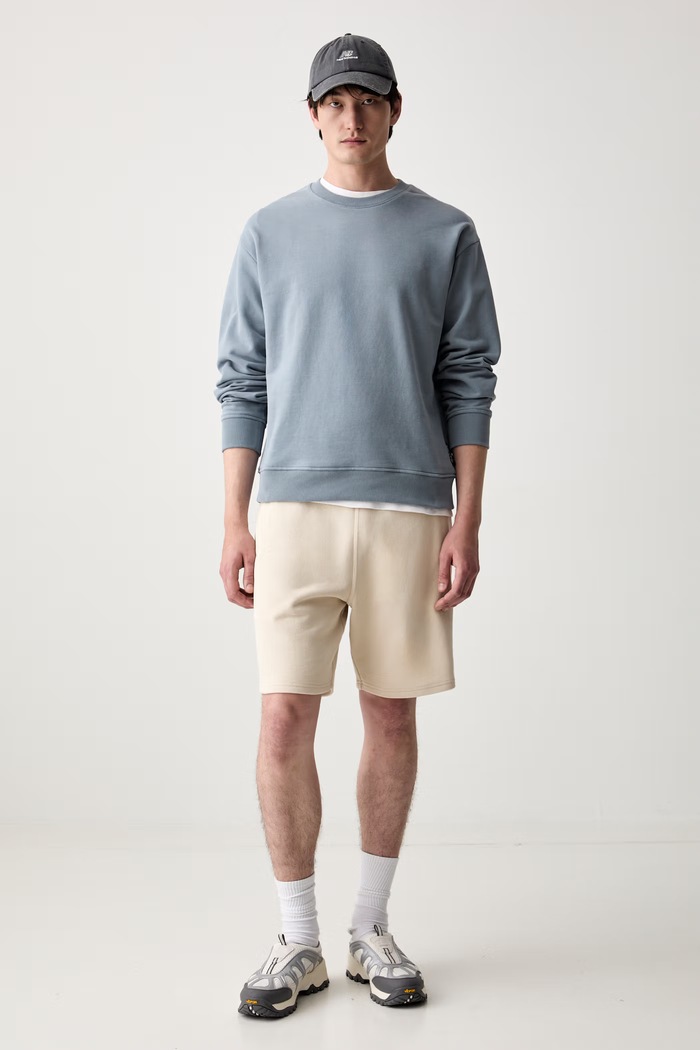 G-Star sportske kratke hlače za muškarce od pamuka Sweat short D29378.E553 bež AW26
