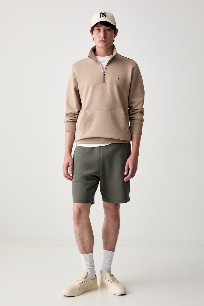 G-Star sportske kratke hlače za muškarce od pamuka Sweat short D29378.E553 zelena AW26