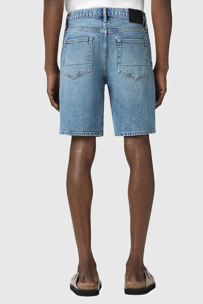AllSaints šortky pánske rifľové SWITCH M094TE modrá AW26