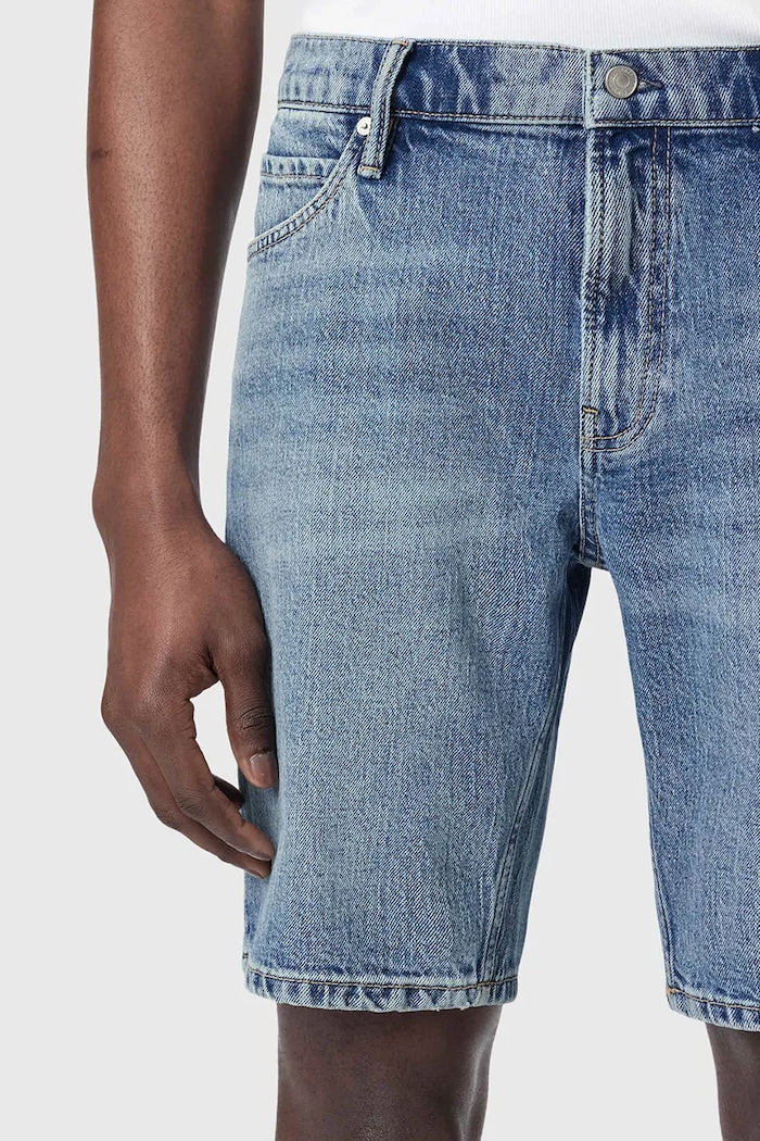 AllSaints šortky pánske rifľové SWITCH modrá M094TE