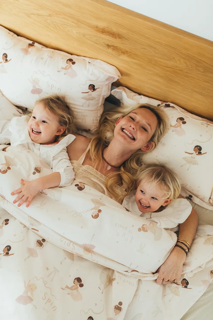 La Millou Komplet pościeli dziecięcy BALLERINE 152039 beżowy AW26