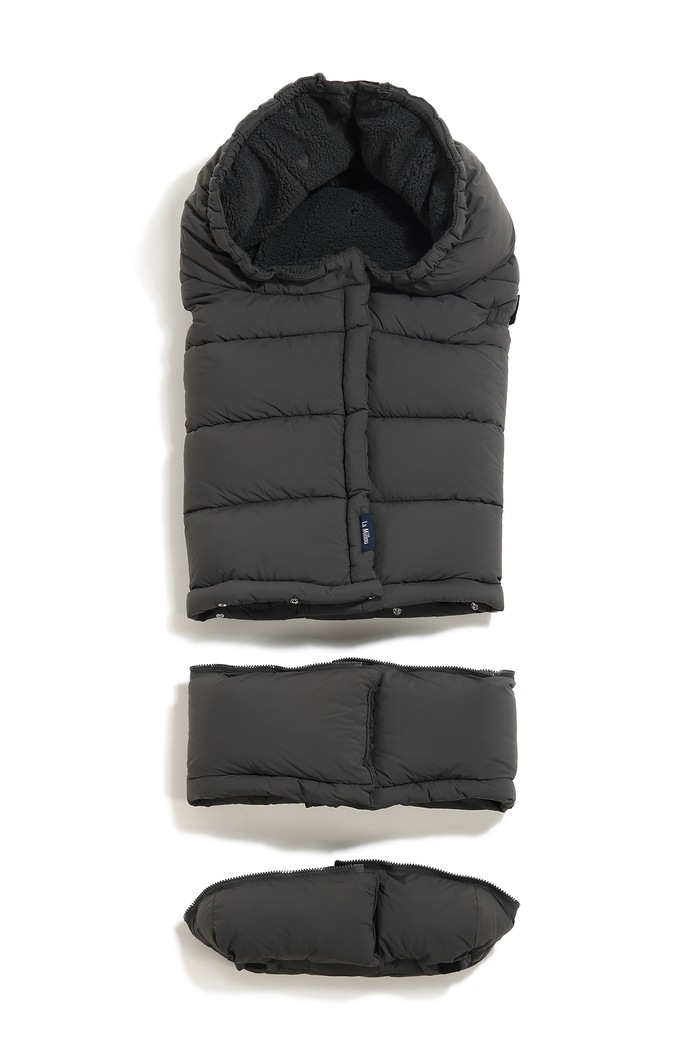 La Millou Śpiwór do wózka niemowlęcy NORDIC 157406 czarny AW26