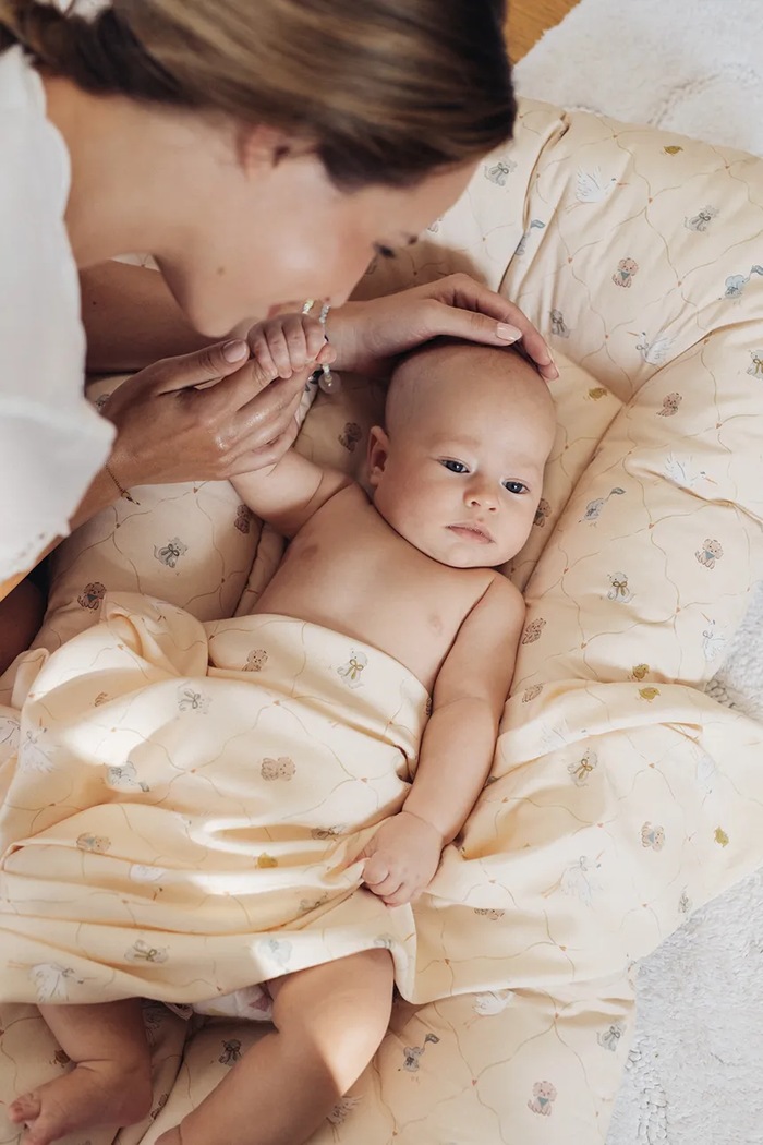 La Millou Gnijezdo za bebe s pamukom BEBE MIGNON VANILLA 156618