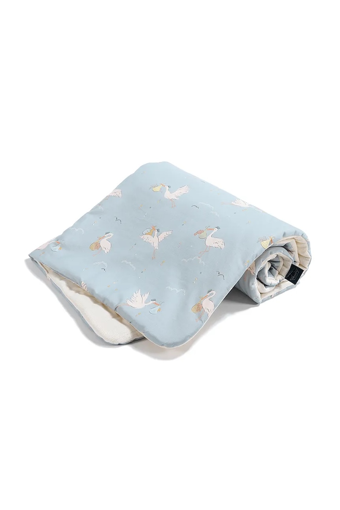 La Millou Coperta per bambini con cotone BEBE MIGNON BLUE blu 156523.