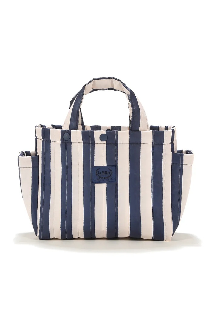 La Millou Torba do wózka dziecięca STRIPES NAVY 155290 granatowy AW26