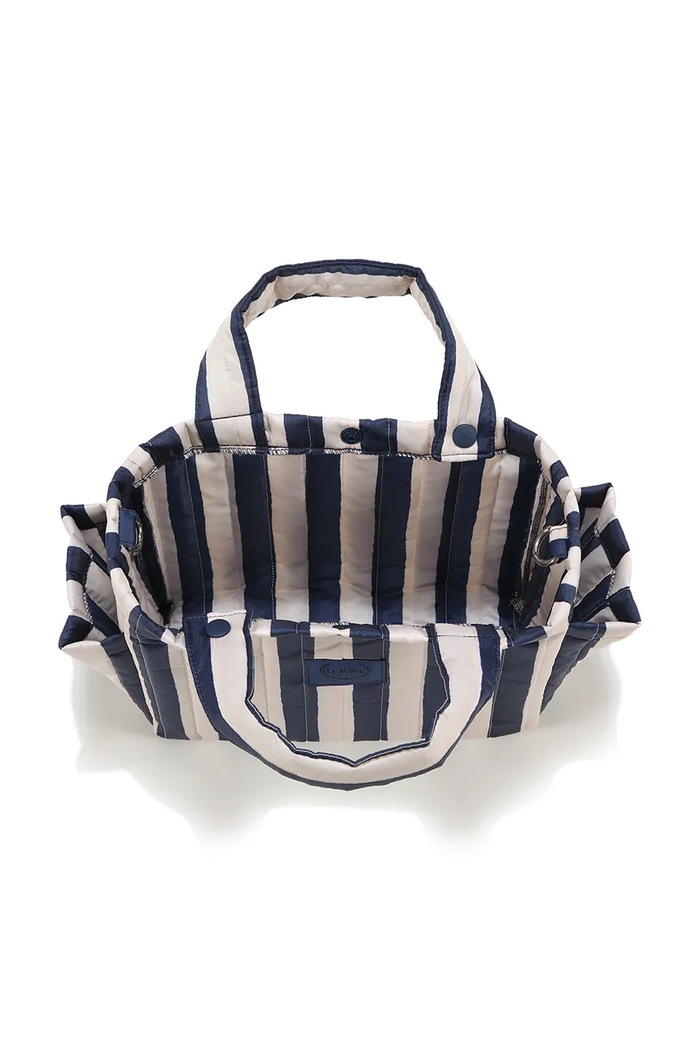 Chłopiec La Millou Torba do wózka dziecięca STRIPES NAVY 155290 granatowy