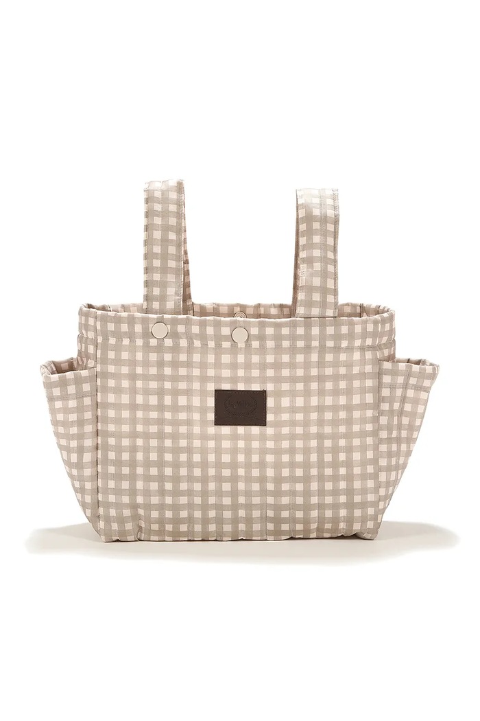 La Millou Torba do wózka BERRY VICHY BEIGE beżowy 155275