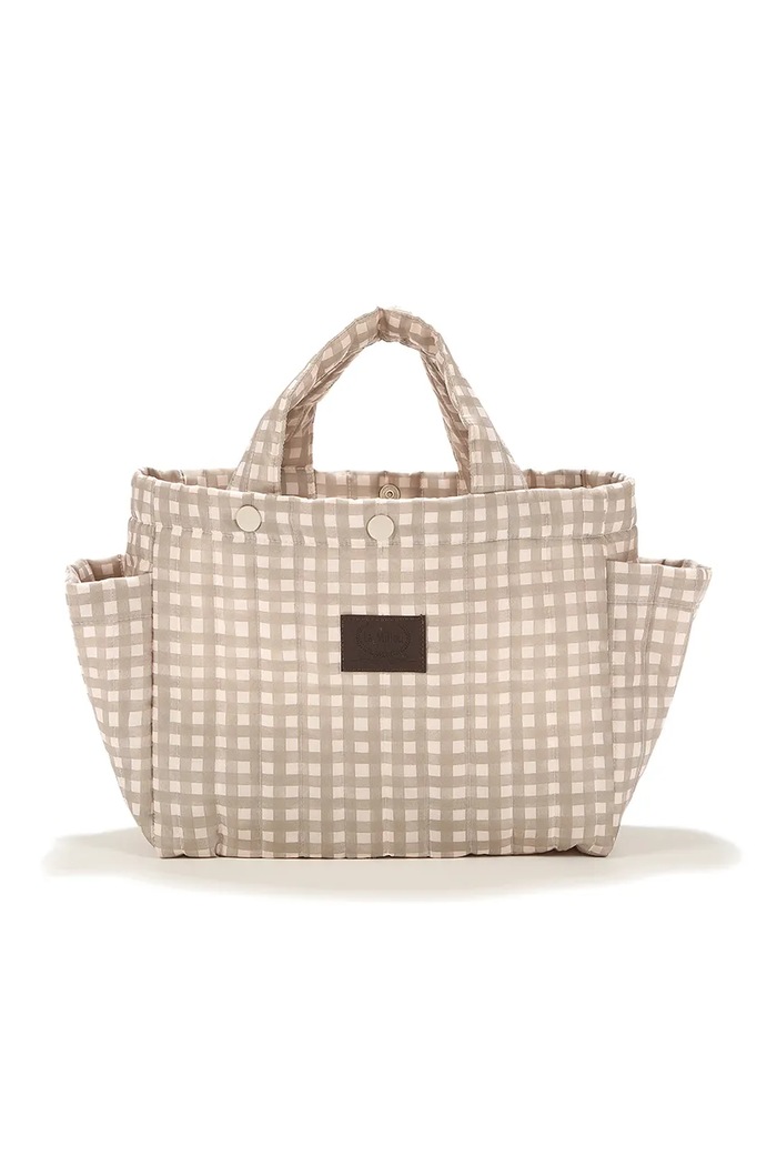 La Millou Torba do wózka BERRY VICHY BEIGE 155275 beżowy AW26