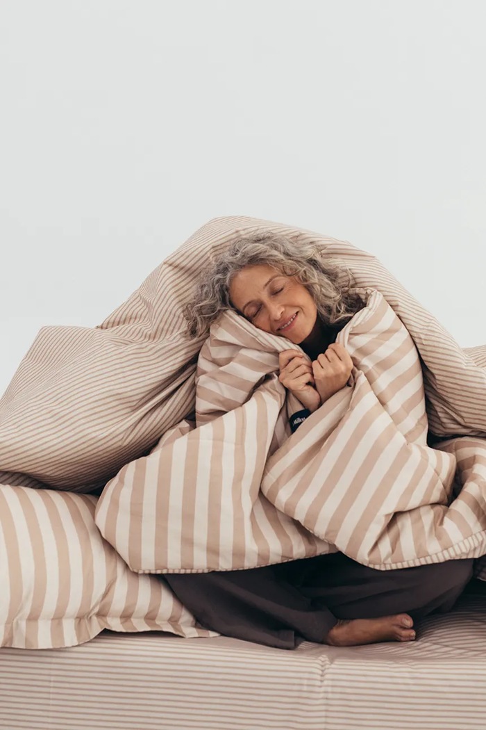 La Millou Komplet pościeli dziecięcy STRIPES BEIGE 155139. beżowy AW26