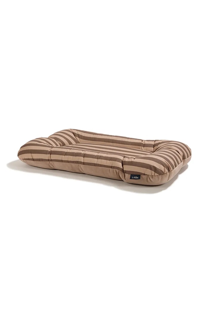 Dječaci La Millou Gnijezdo za bebe STRIPES BROWN 155778 smeđa