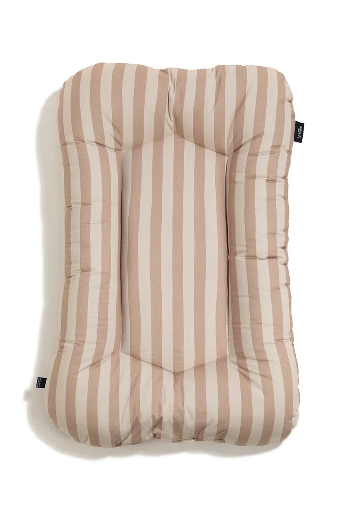 La Millou Gnijezdo za bebe STRIPES BEIGE bež 155779