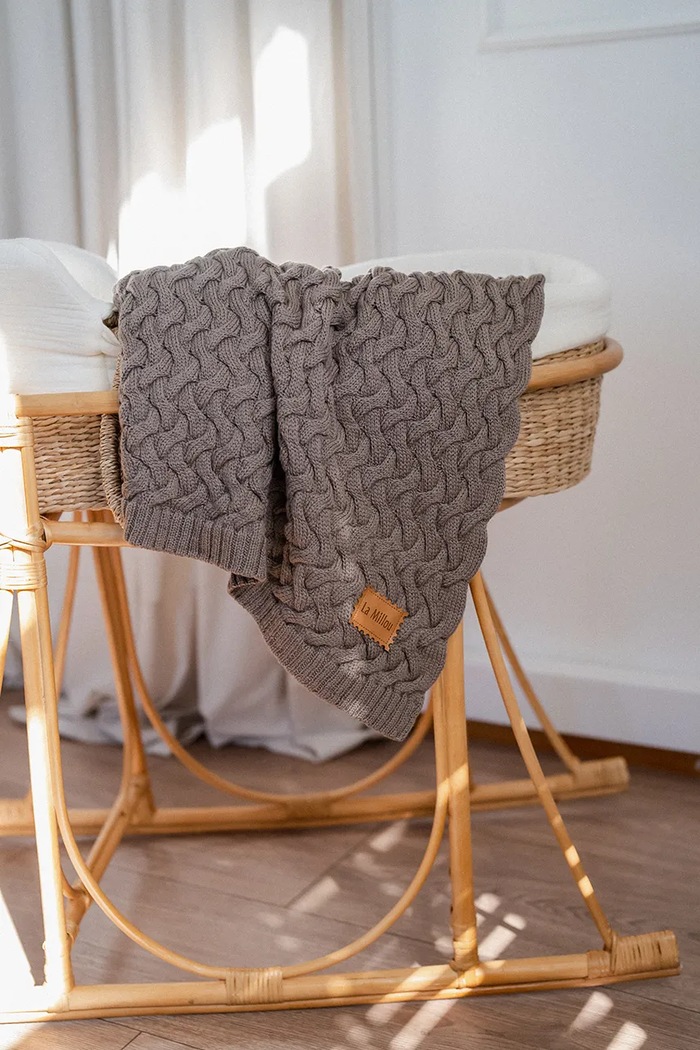 La Millou Pokrivač od merino vune MERINO smeđa 140389