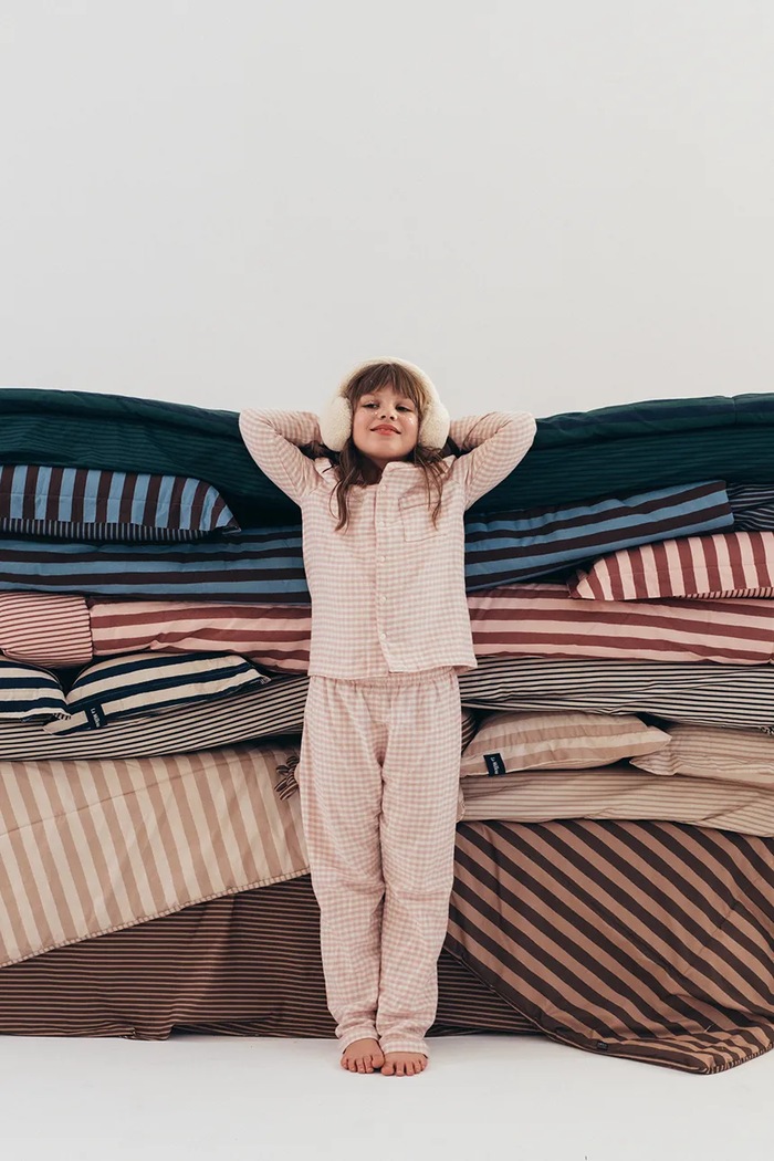 La Millou Deka STRIPES BROWN 155773 smeđa AW26