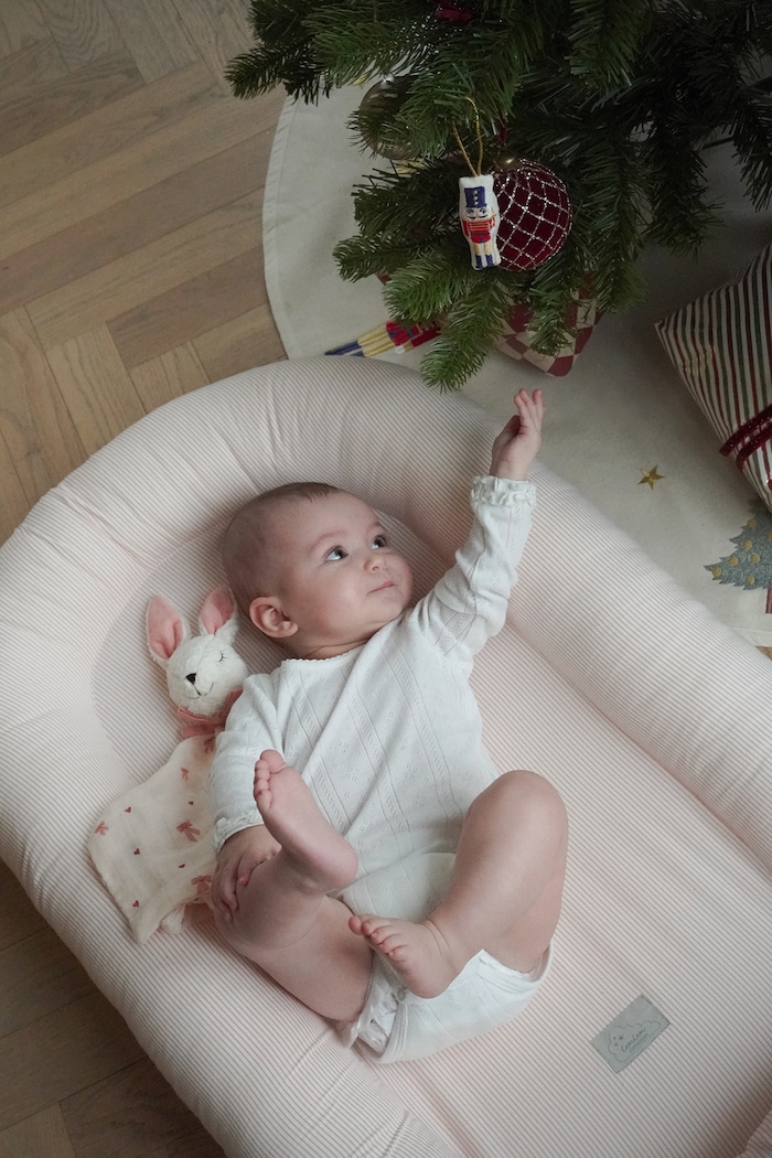 Cam Cam Copenhagen Kokon niemowlęcy bawełniany 761.P110 różowy AW26