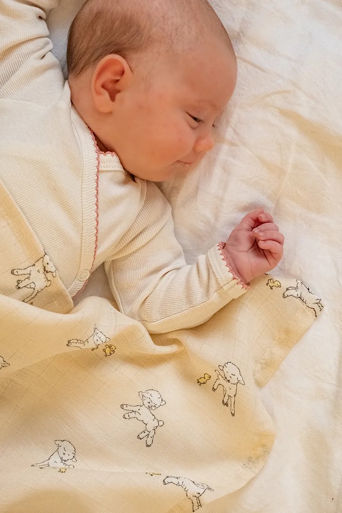 That's mine Βαμβακερή Jana muslin swaddle 028144.9BY2 μπεζ AW26
