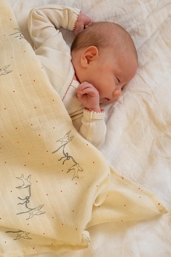 That's mine Βαμβακερή Jana muslin swaddle 028144.9BY2 μπεζ AW26
