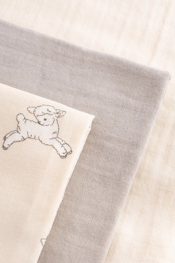 That's mine Βρεφική βαμβακερή Bora muslin cloth 3-pack 002243.9BY2 μπεζ AW26