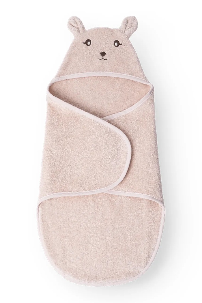 That's mine Bawełniany Moly towel swaddle beżowy 174777
