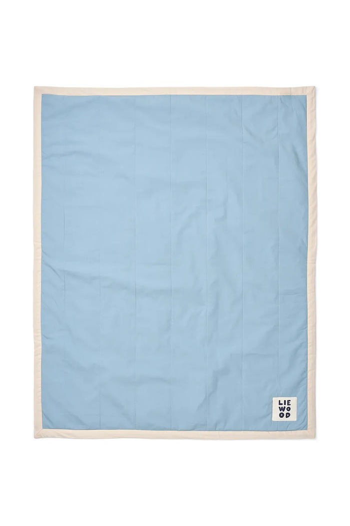 Liewood Κουβέρτα βρεφική βαμβακερή Bob Quilt 80x100 LW21231.9BY2 μπεζ AW26