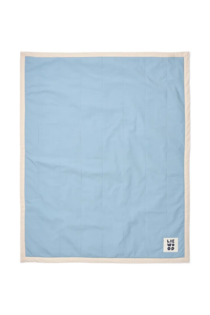 Liewood Κουβέρτα βρεφική βαμβακερή Bob Quilt 80x100 LW21231.9BY2 μπεζ AW26