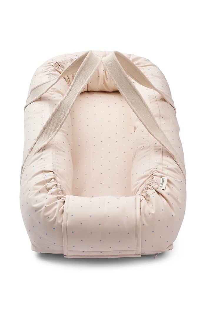 BIMBA Liewood Marsupio porta bebè per neonati in cotone Gro Printed Babylift LW14693.9BY2 beige