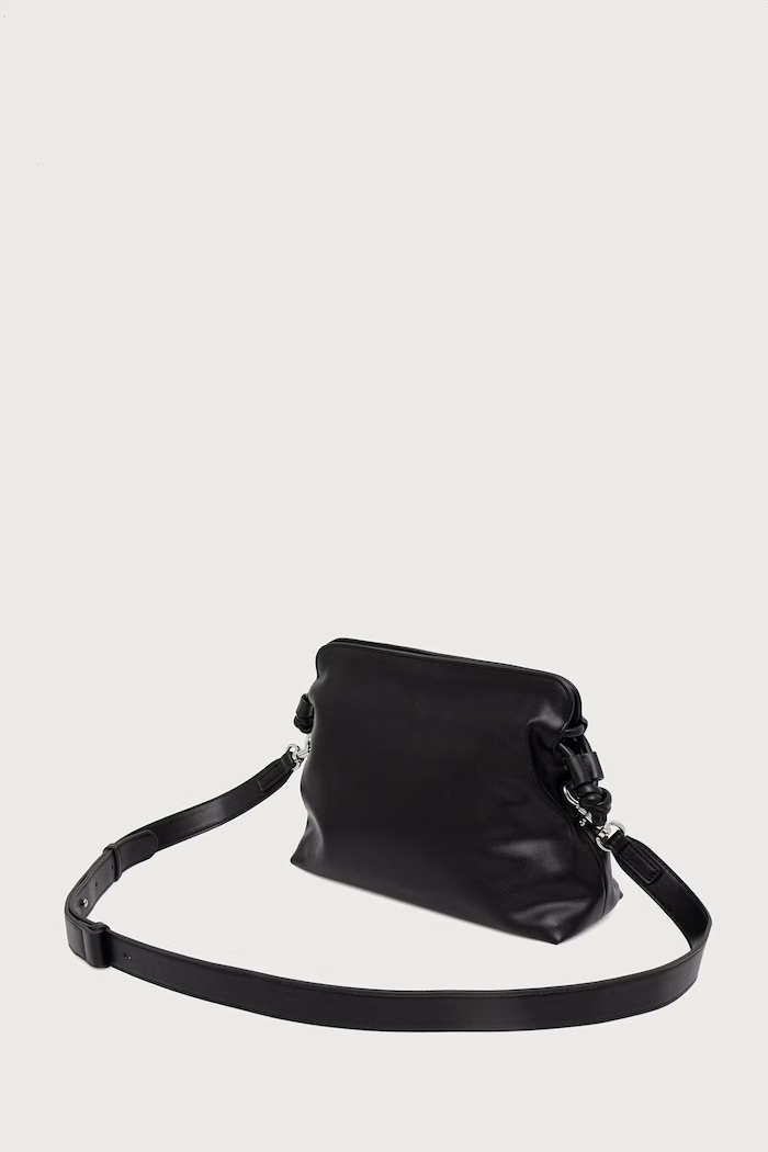 Akcesoria United Colors of Benetton Torebka crossbody damska z imitacji skóry 6IAWVY03P czarny
