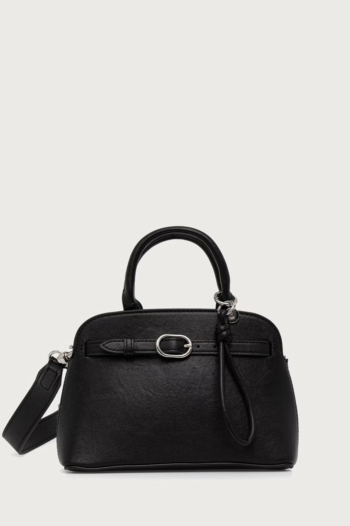 United Colors of Benetton Crossbody kabelka dámska z imitácie kože čierna 6PPNVY03R