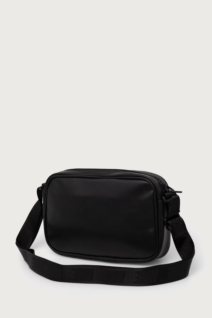 Akcesoria Nike Sportswear Torebka crossbody damska z imitacji skóry Heritage Premium IB2528.010 czarny