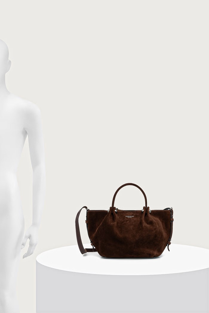 Weekend Max Mara Torebka tote damska zamszowa WKARIO 2625516175600