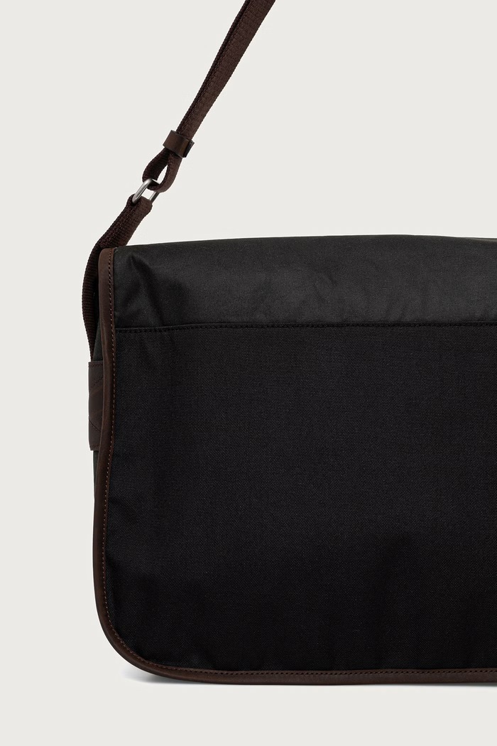 Akcesoria Barbour X A.P.C torba damska bawełniana UBA0797SG91 zielony