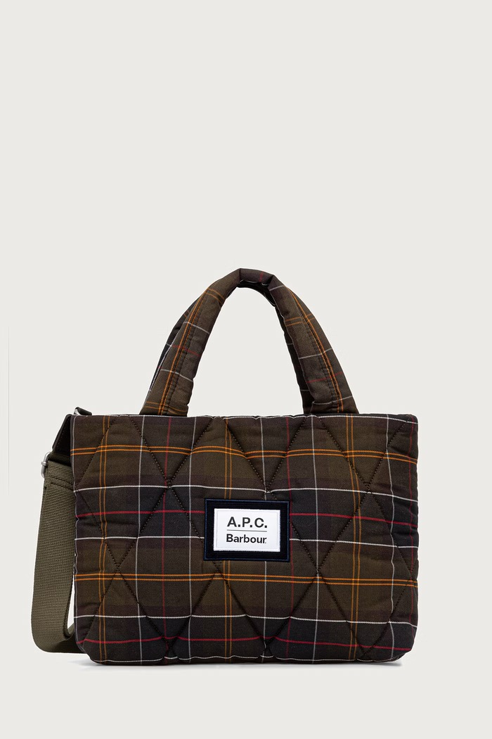 Barbour X A.P.C torebka crossbody damska brązowy LBA0587TN11