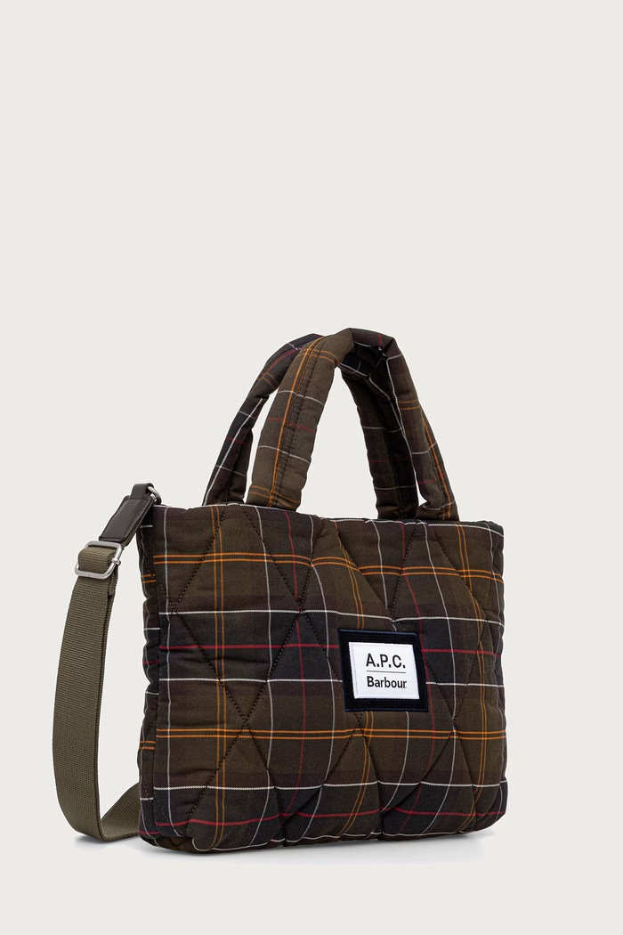 Barbour X A.P.C torebka crossbody damska LBA0587TN11 brązowy AW26