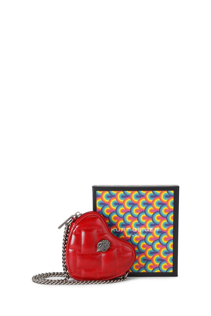 Torebka crossbody damska Kurt Geiger London czerwony 6152150979