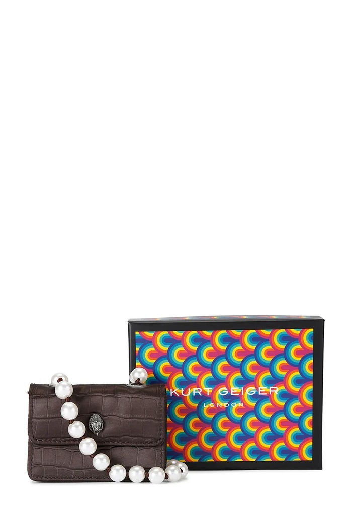 Torebka crossbody damska KENSINGTON Kurt Geiger London brązowy 6081531689