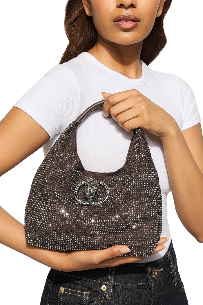Torebka damska Chelsea Kurt Geiger London brązowy 6063839609