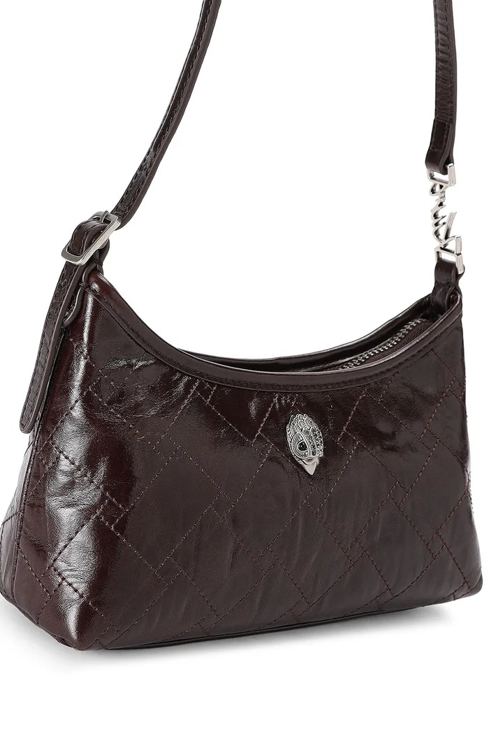 Kurt Geiger London Torebka damska skórzana Kurt Sling 5586631019 brązowy AW26
