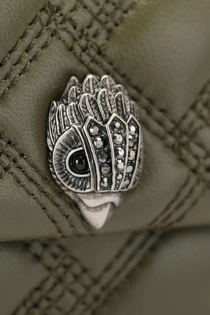 Torebka bagietka damska skórzana Pickle Kurt Geiger London 5579279109 zielony
