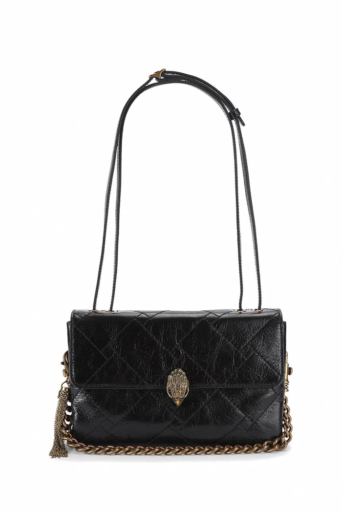 Kurt Geiger London Torebka damska skórzana CELIA czarny 6153900109