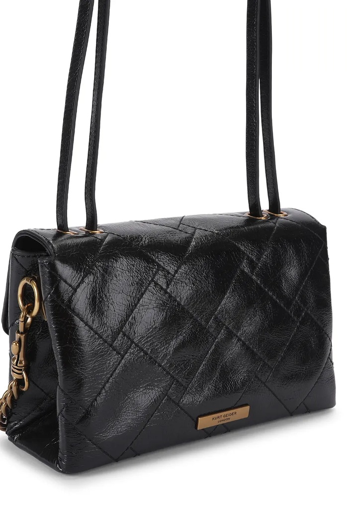 Akcesoria Kurt Geiger London Torebka damska skórzana CELIA 6153900109 czarny